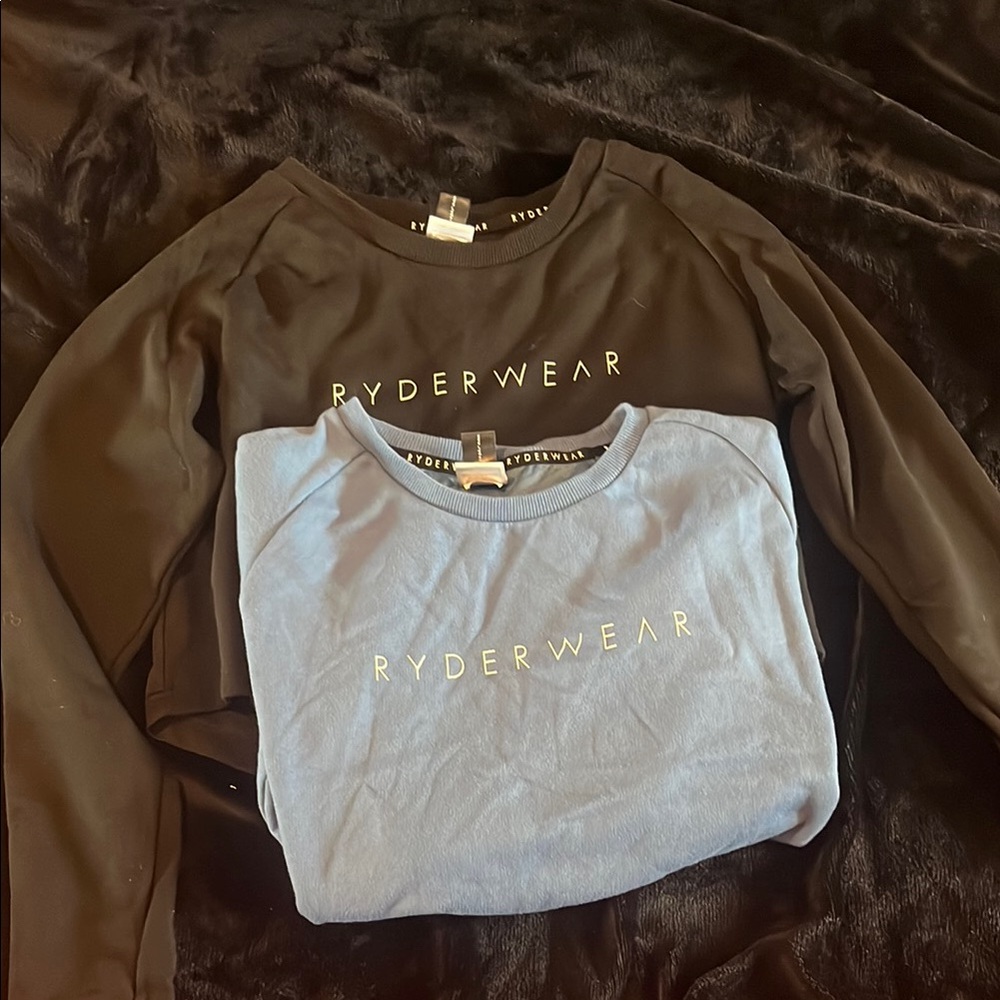 Ryderwear Black and Blue Women's Sweatshirts